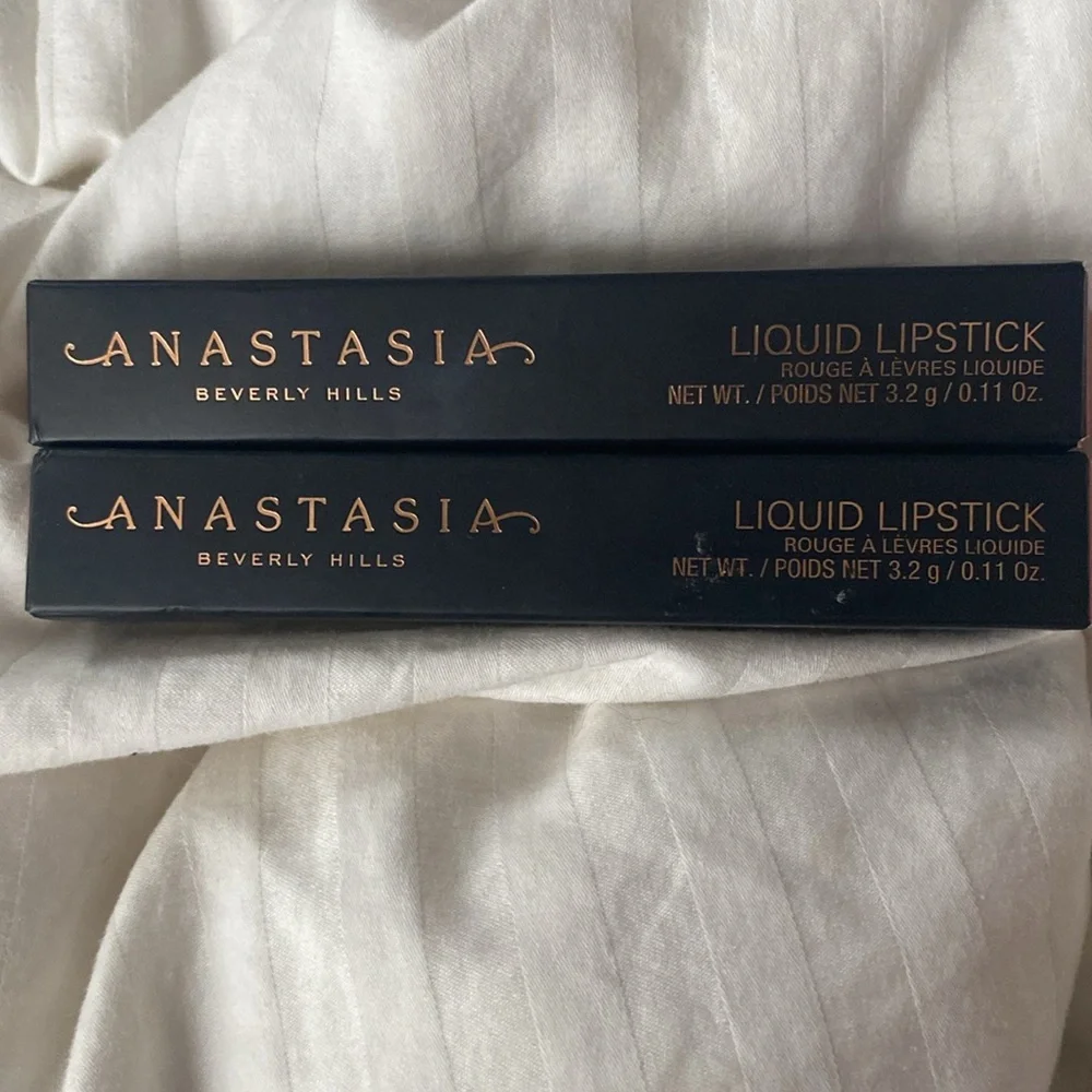 2-BNWT Anastasia Beverly Hills liquid lipstick shade Crush